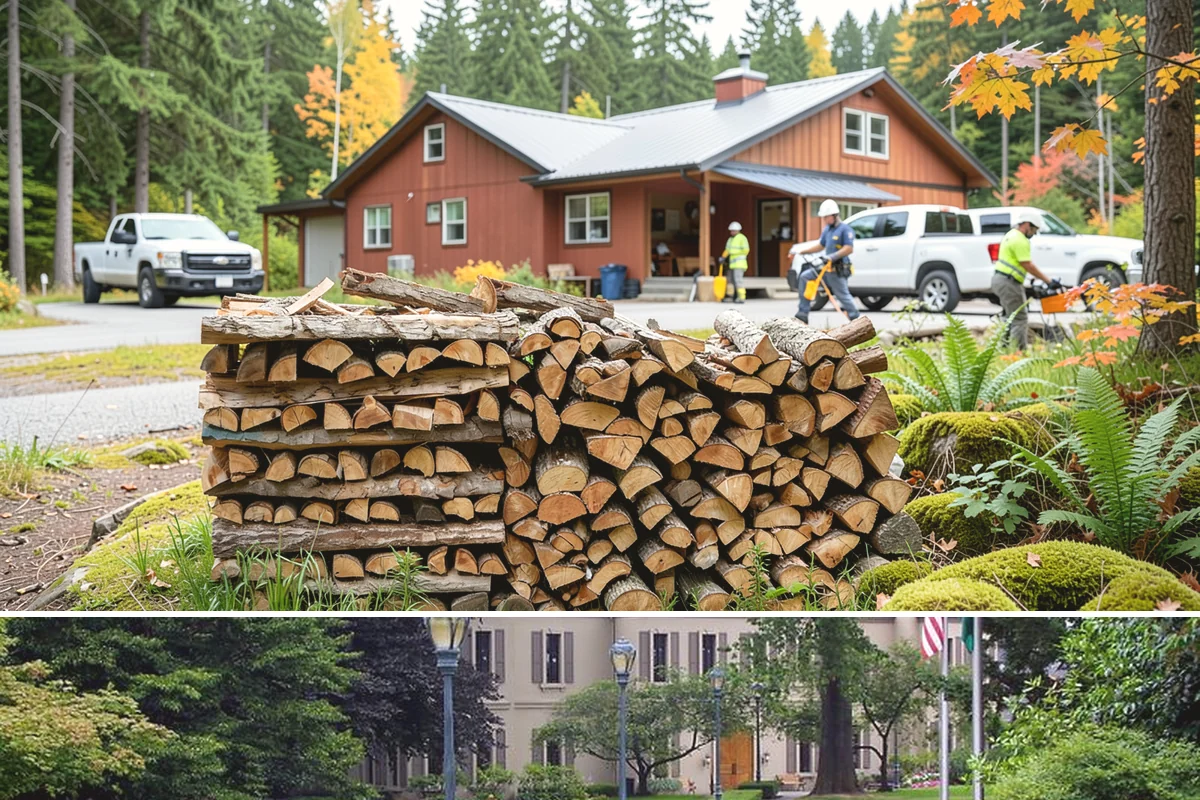 Monthly Firewood Delivery in Woodinville, King County, WA - Begin monthly deliveries in early fall to build a comfortable buffer before deep winter.