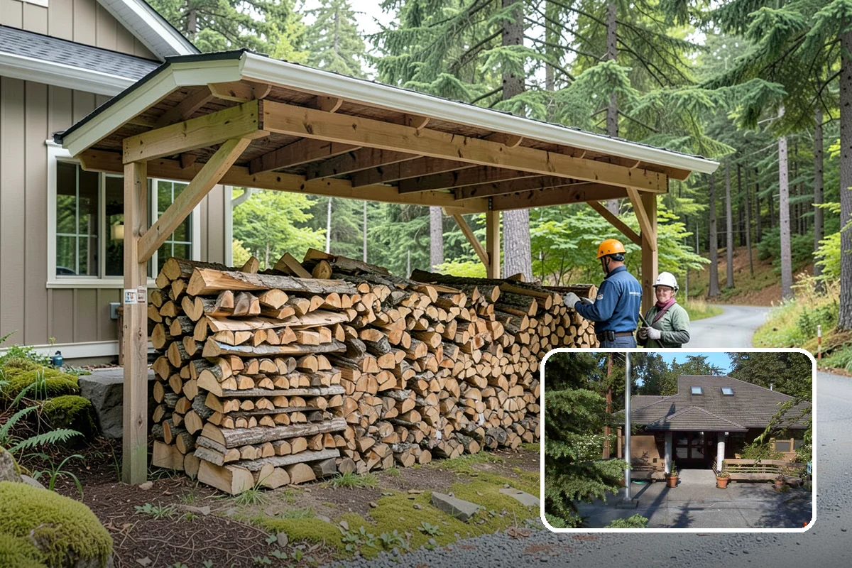 Monthly Firewood Delivery in Yarrow Point, King County, WA - Predictable monthly deliveries for easy planning