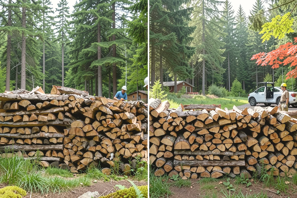 Monthly Firewood Delivery in Yarrow Point, King County, WA - Choose the monthly quantity that fits your needs