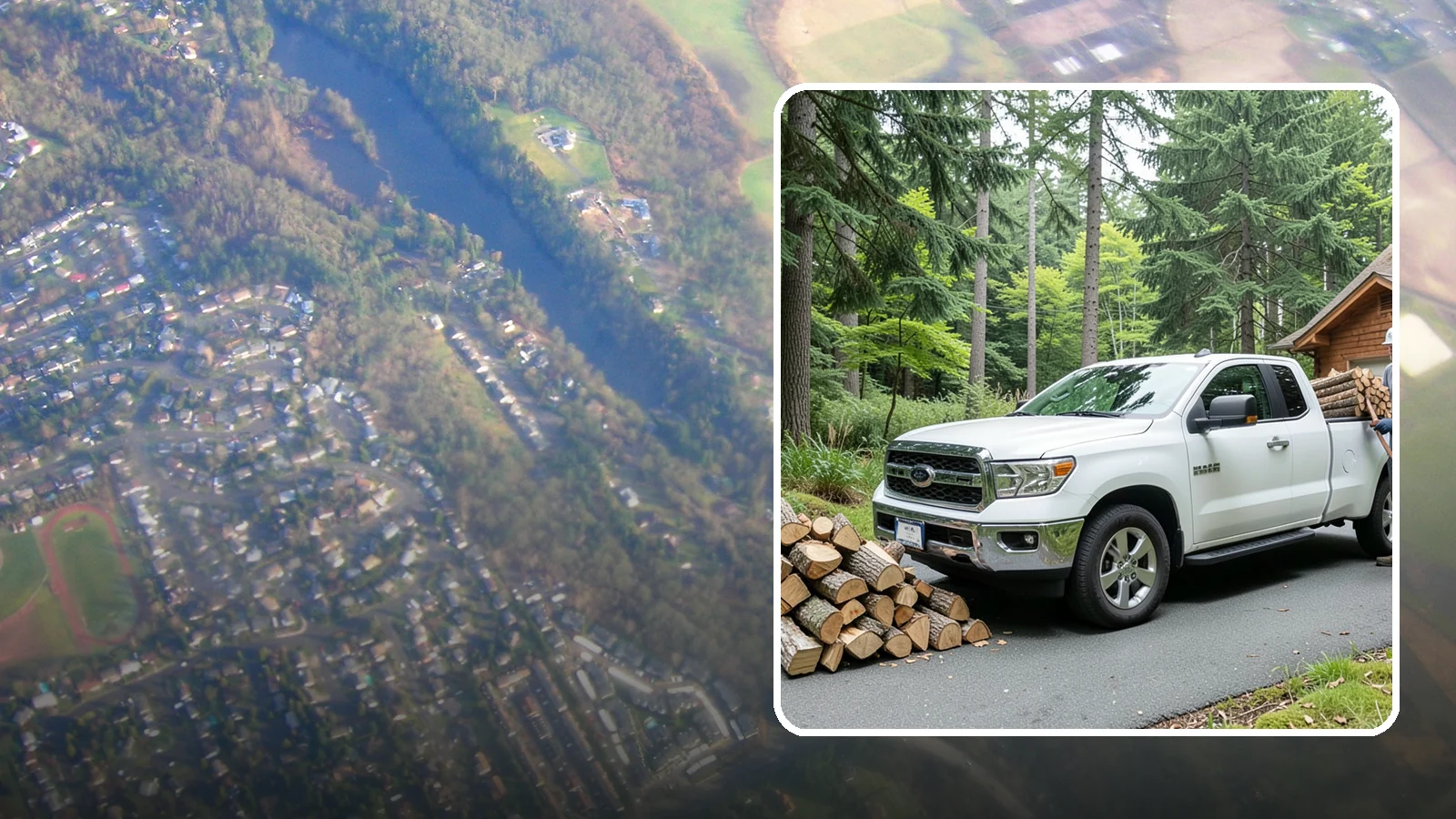 Next-Day Firewood Delivery in Algona, King County, WA - We deliver seasoned firewood the day after you order, giving you fast, dependable restocking without paying rush rates.