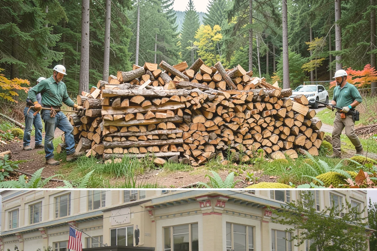 Next-Day Firewood Delivery in Anacortes, Skagit County, WA - Next-day delivery is ideal throughout the burning season whenever you want a quick, planned restock.
