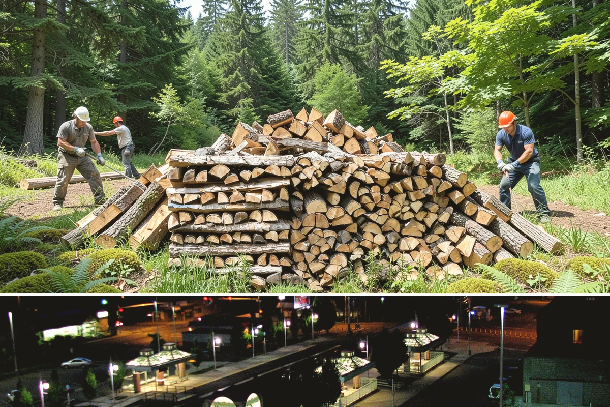 Next-Day Firewood Delivery in Auburn, King County, WA - Next-day delivery is ideal throughout the burning season whenever you want a quick, planned restock.