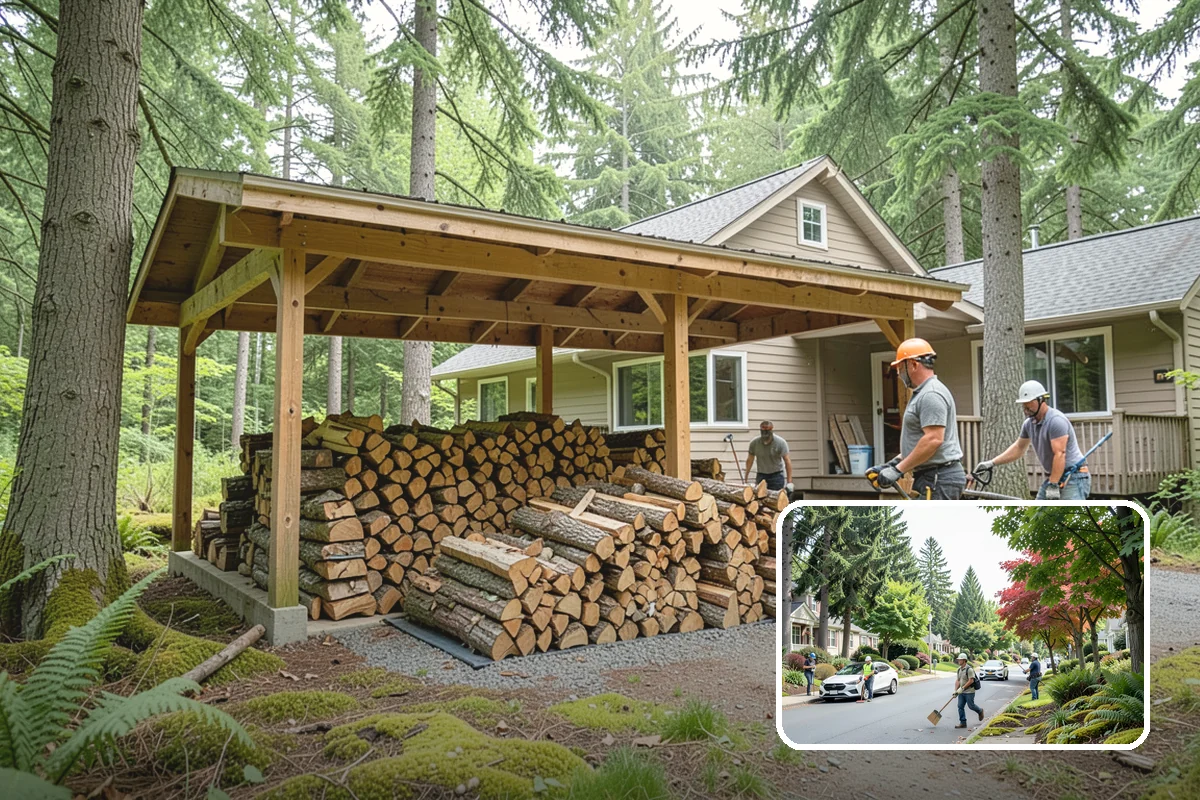 Next-Day Firewood Delivery in Beaux Arts Village, King County, WA - Quick turnaround without emergency pricing