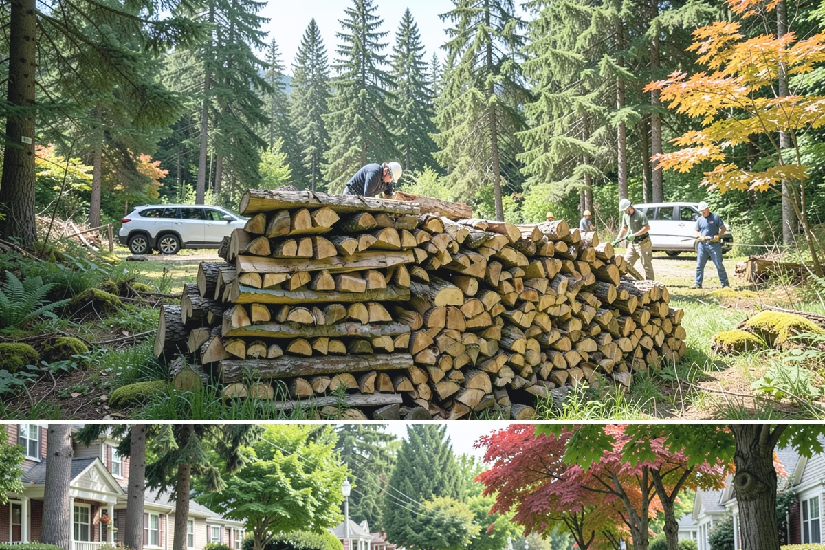 Next-Day Firewood Delivery in Beaux Arts Village, King County, WA - Next-day delivery is ideal throughout the burning season whenever you want a quick, planned restock.