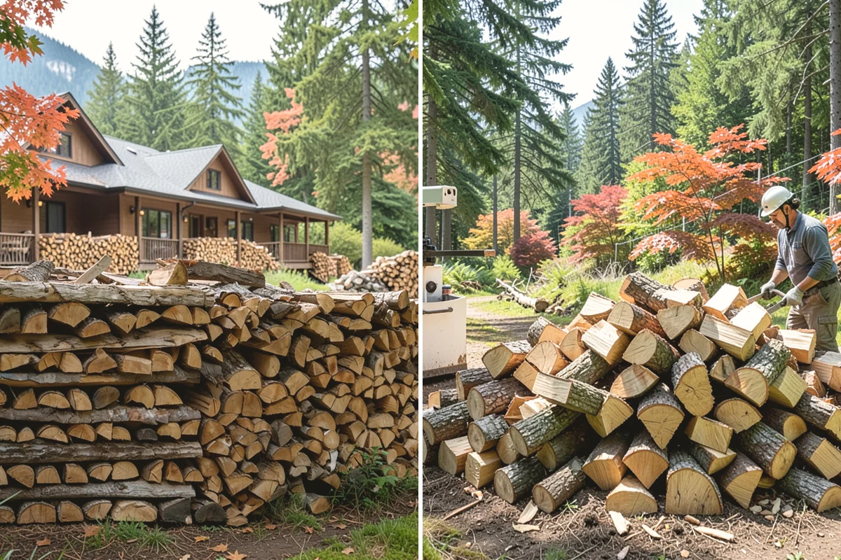 Next-Day Firewood Delivery in Black Diamond, King County, WA - You place your order for next-day arrival