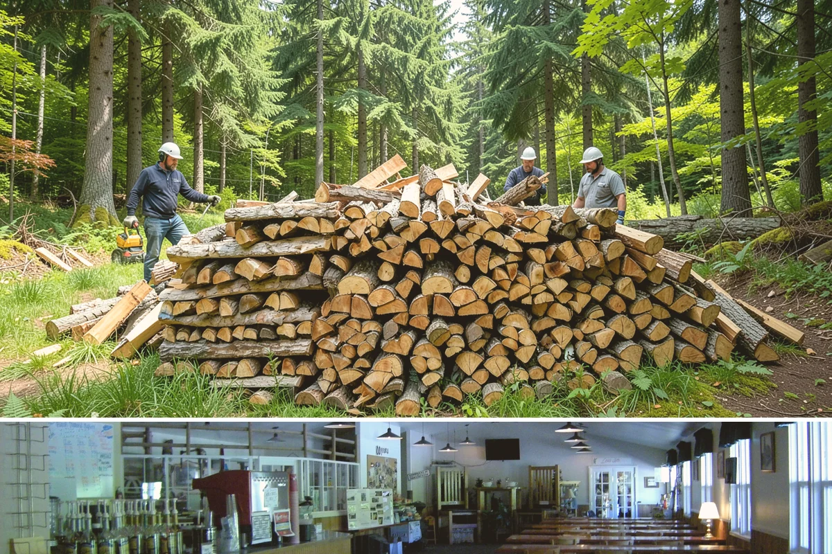 Next-Day Firewood Delivery in Black Diamond, King County, WA - Next-day delivery is ideal throughout the burning season whenever you want a quick, planned restock.