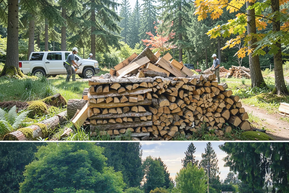 Next-Day Firewood Delivery in Bonney Lake, Pierce County, WA - Next-day delivery is ideal throughout the burning season whenever you want a quick, planned restock.
