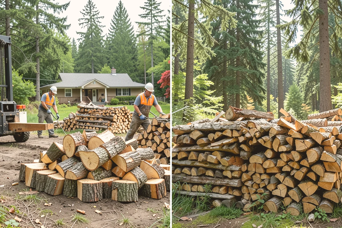 Next-Day Firewood Delivery in Bothell, King County, WA - You place your order for next-day arrival