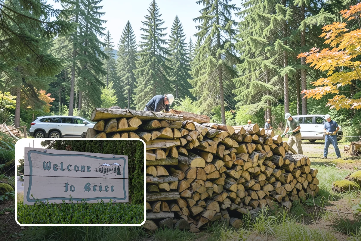 Next-Day Firewood Delivery in Brier, Snohomish County, WA - Quick turnaround without emergency pricing