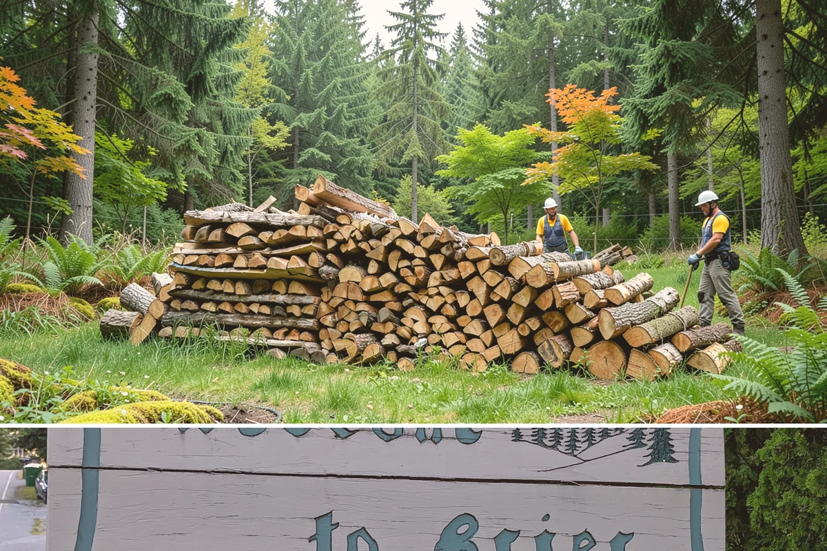 Next-Day Firewood Delivery in Brier, Snohomish County, WA - Next-day delivery is ideal throughout the burning season whenever you want a quick, planned restock.