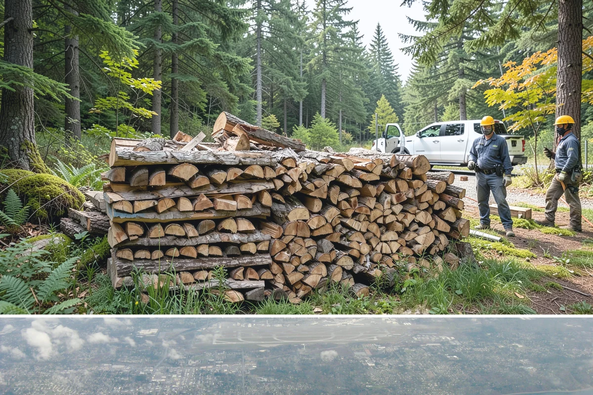 Next-Day Firewood Delivery in Burien, King County, WA - Next-day delivery is ideal throughout the burning season whenever you want a quick, planned restock.