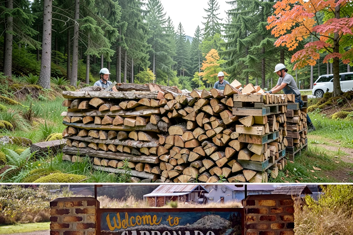 Next-Day Firewood Delivery in Carbonado, Pierce County, WA - Next-day delivery is ideal throughout the burning season whenever you want a quick, planned restock.
