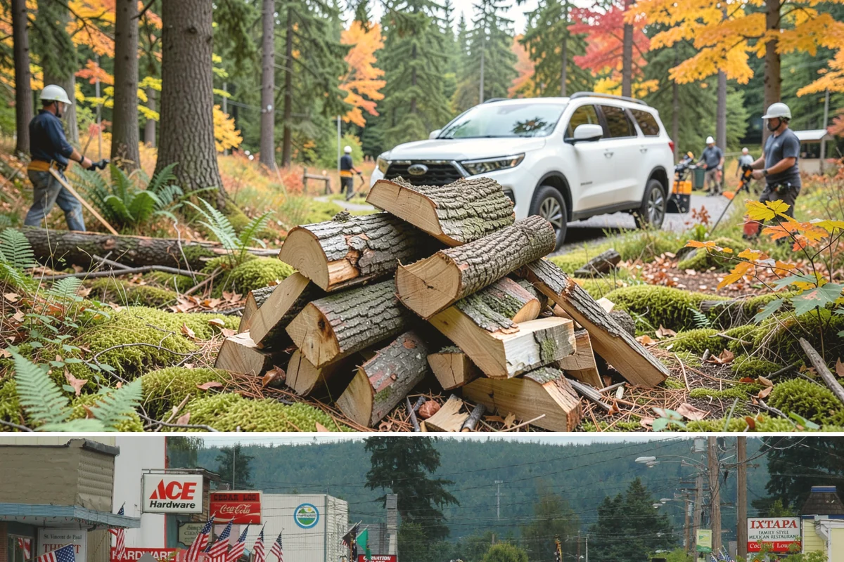 Next-Day Firewood Delivery in Carnation, King County, WA - Next-day delivery is ideal throughout the burning season whenever you want a quick, planned restock.