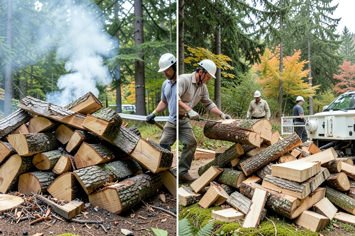 Next-Day Firewood Delivery in Clyde Hill, King County, WA - You place your order for next-day arrival