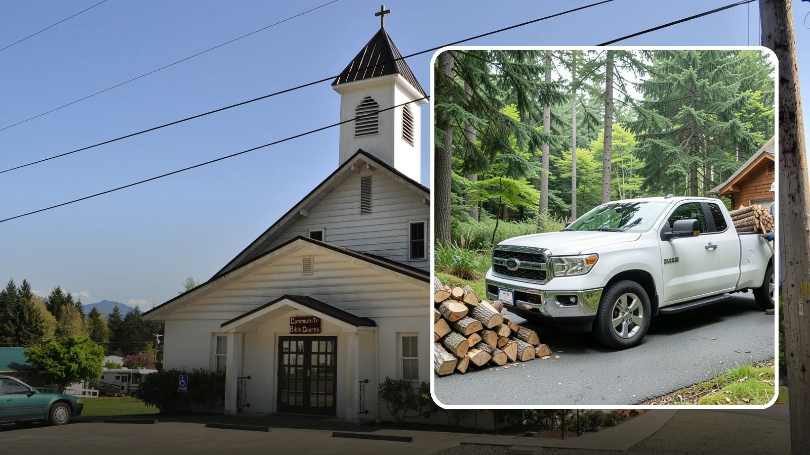 Next-Day Firewood Delivery in Concrete, Skagit County, WA - We deliver seasoned firewood the day after you order, giving you fast, dependable restocking without paying rush rates.