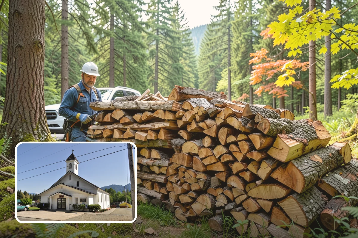 Next-Day Firewood Delivery in Concrete, Skagit County, WA - Quick turnaround without emergency pricing
