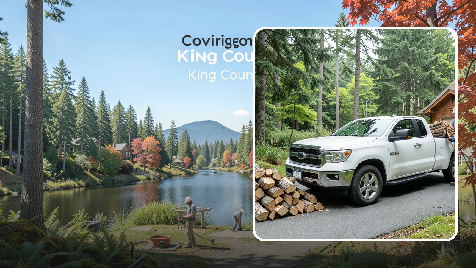Next-Day Firewood Delivery in Covington, King County, WA - We deliver seasoned firewood the day after you order, giving you fast, dependable restocking without paying rush rates.