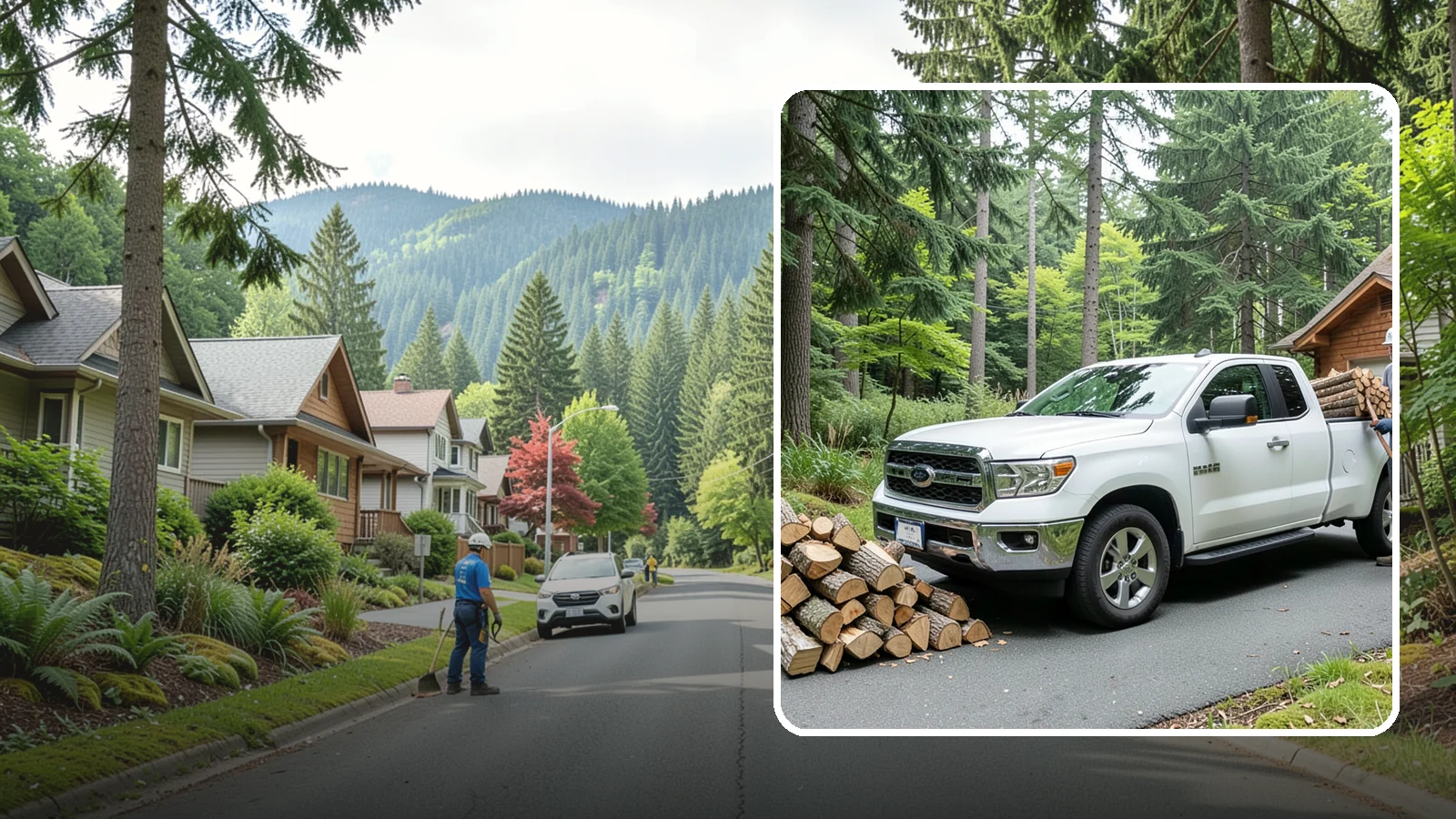 Next-Day Firewood Delivery in Darrington, Snohomish County, WA - We deliver seasoned firewood the day after you order, giving you fast, dependable restocking without paying rush rates.