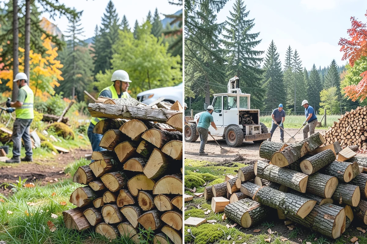 Next-Day Firewood Delivery in Darrington, Snohomish County, WA - You place your order for next-day arrival