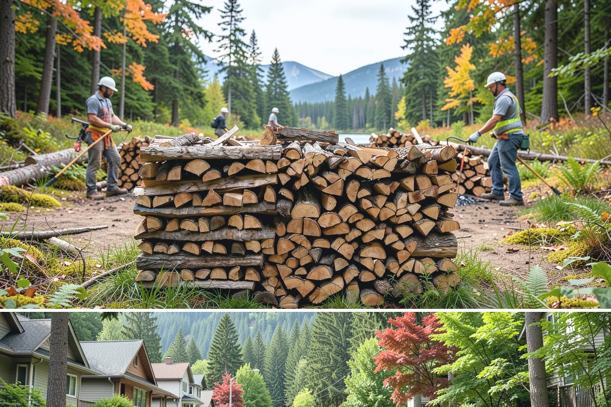 Next-Day Firewood Delivery in Darrington, Snohomish County, WA - Next-day delivery is ideal throughout the burning season whenever you want a quick, planned restock.