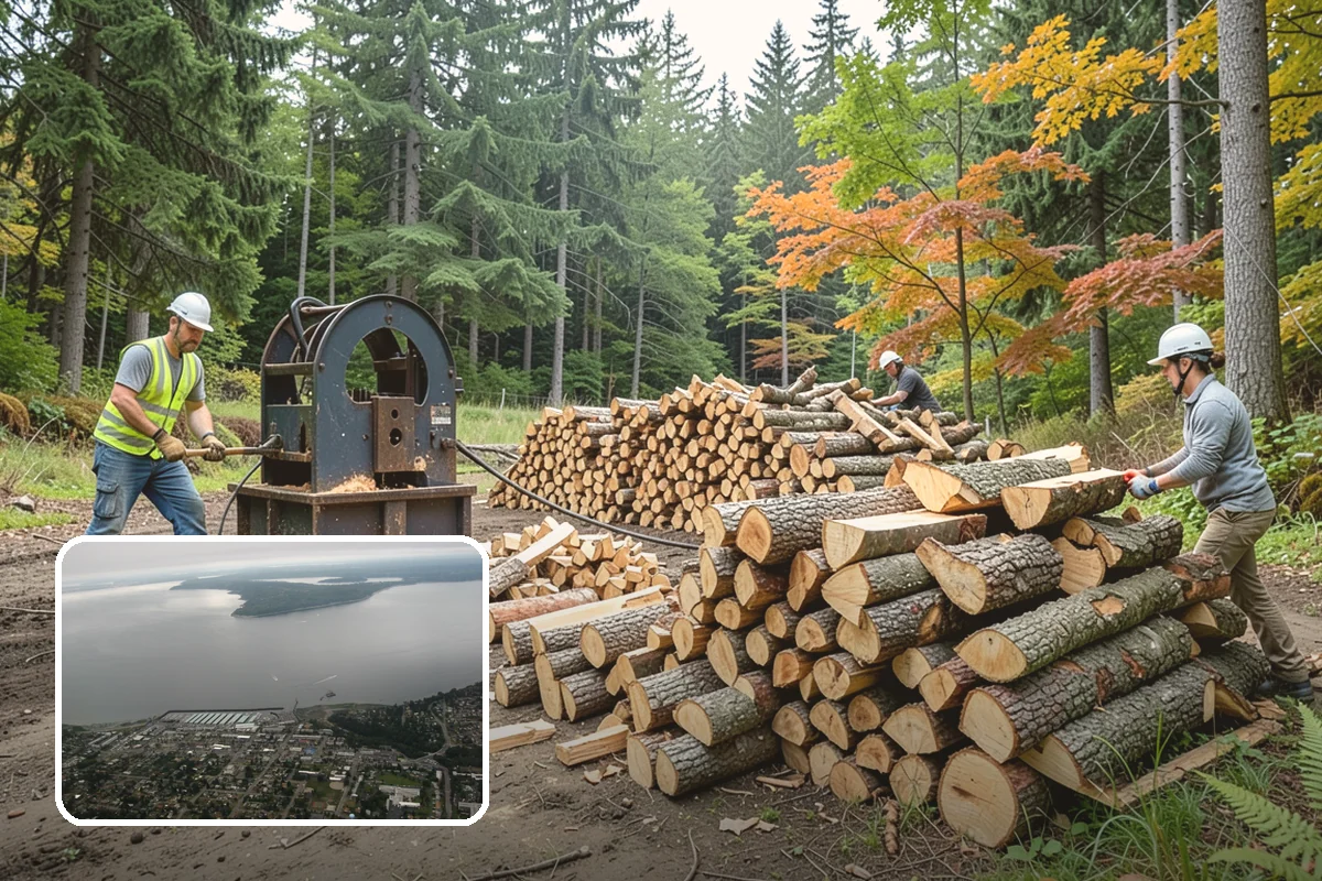 Next-Day Firewood Delivery in Des Moines, King County, WA - Quick turnaround without emergency pricing