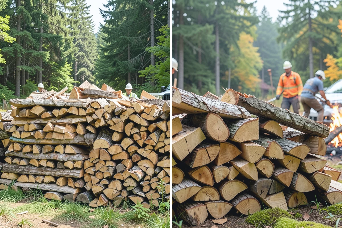 Next-Day Firewood Delivery in Des Moines, King County, WA - You place your order for next-day arrival