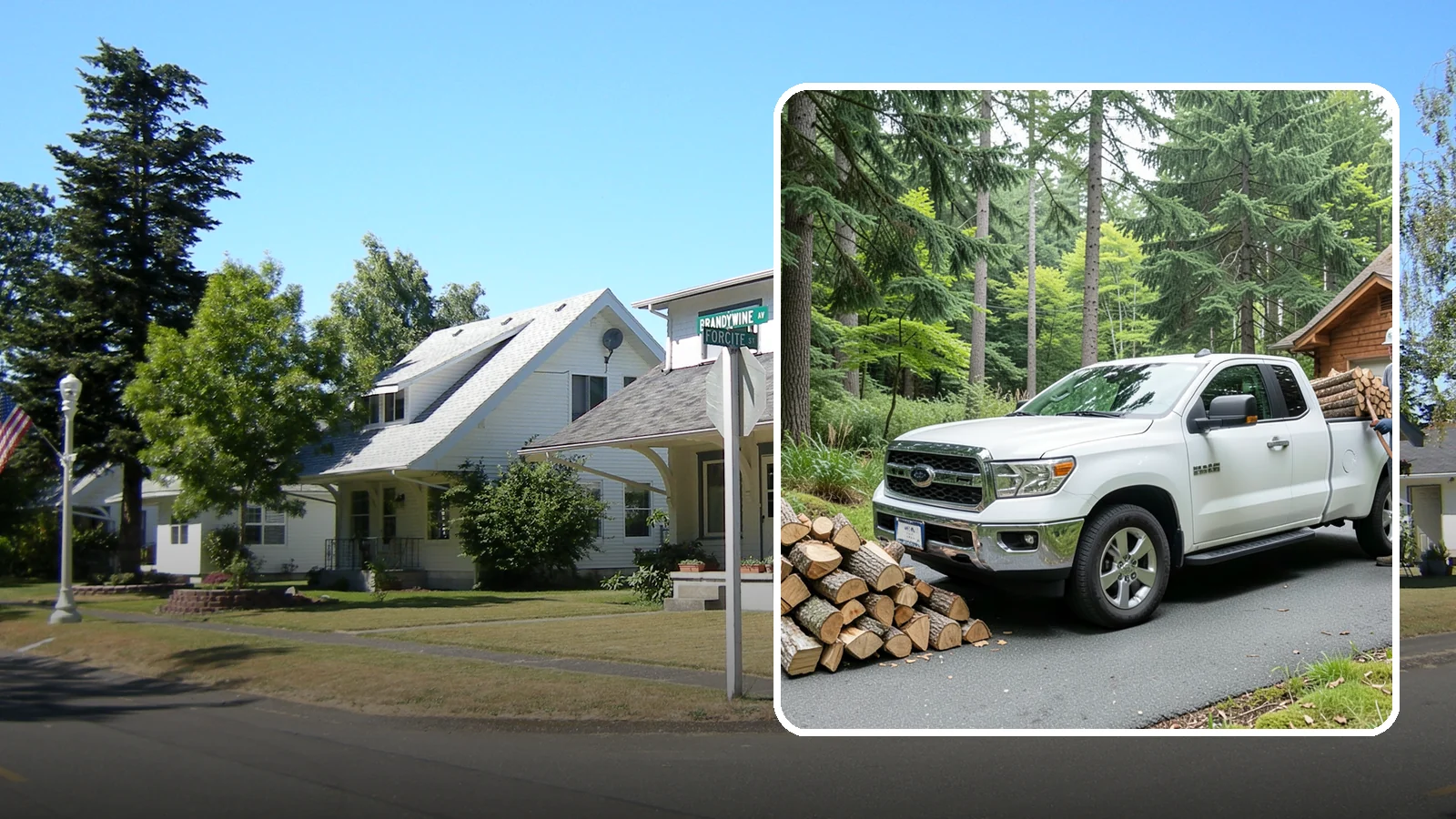 Next-Day Firewood Delivery in DuPont, Pierce County, WA - We deliver seasoned firewood the day after you order, giving you fast, dependable restocking without paying rush rates.