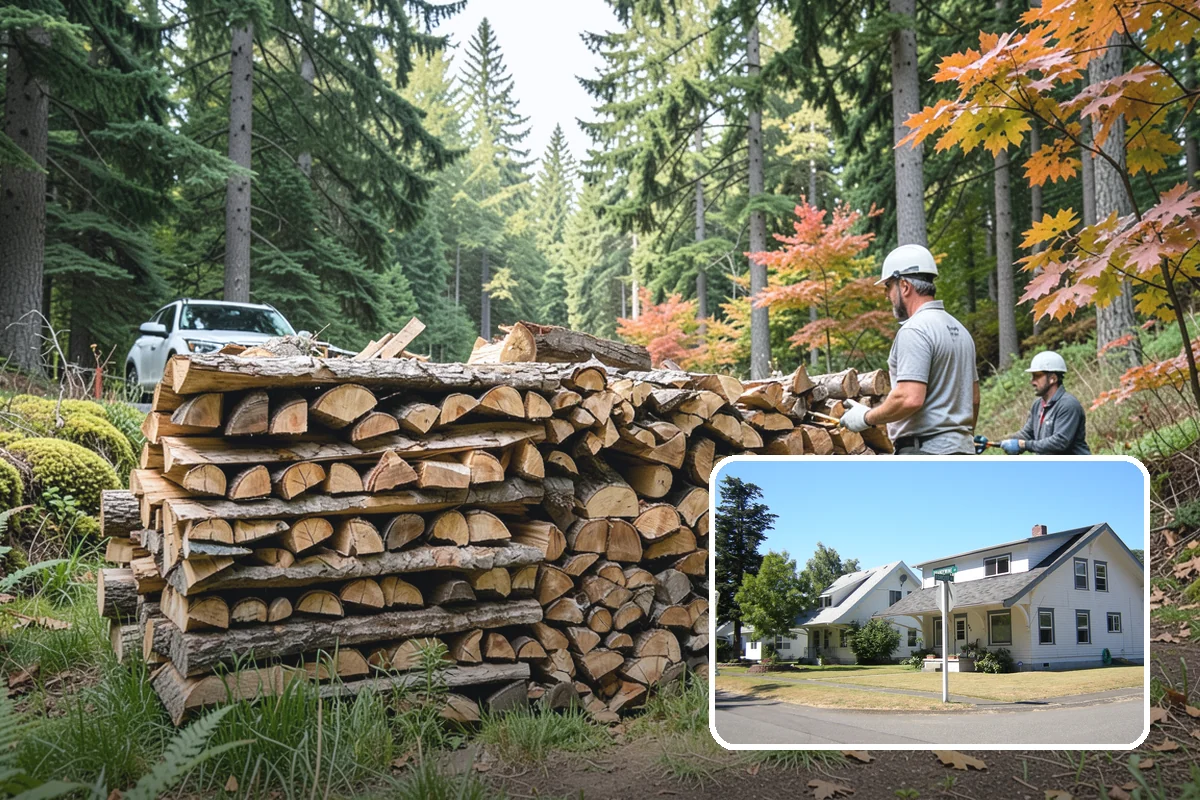 Next-Day Firewood Delivery in DuPont, Pierce County, WA - Quick turnaround without emergency pricing