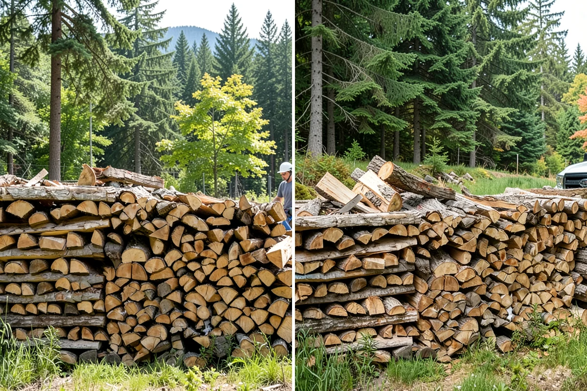 Next-Day Firewood Delivery in DuPont, Pierce County, WA - You place your order for next-day arrival