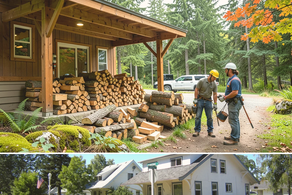 Next-Day Firewood Delivery in DuPont, Pierce County, WA - Next-day delivery is ideal throughout the burning season whenever you want a quick, planned restock.
