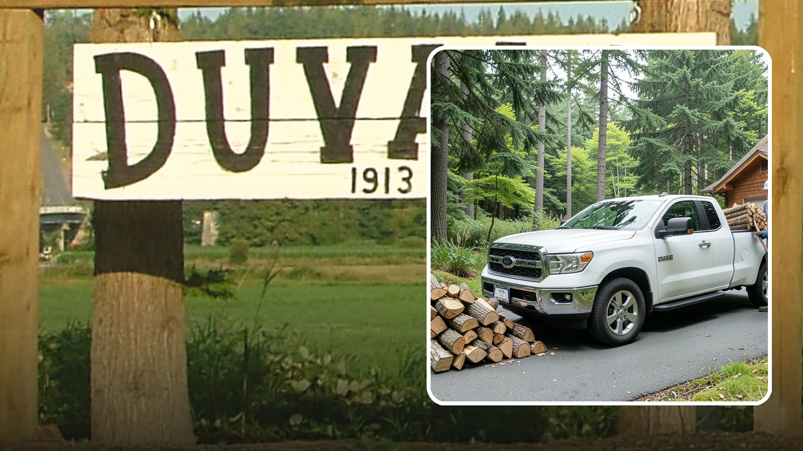 Next-Day Firewood Delivery in Duvall, King County, WA - We deliver seasoned firewood the day after you order, giving you fast, dependable restocking without paying rush rates.