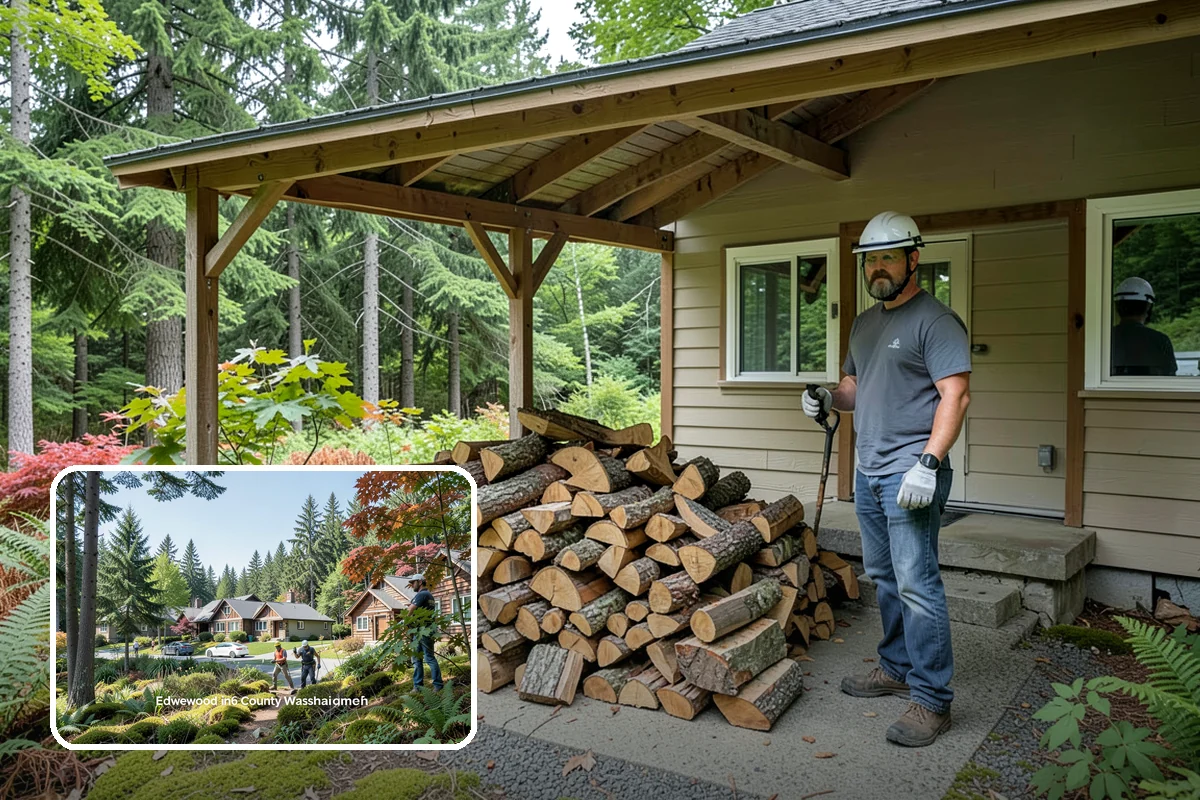Next-Day Firewood Delivery in Edgewood, WA - Quick turnaround without emergency pricing