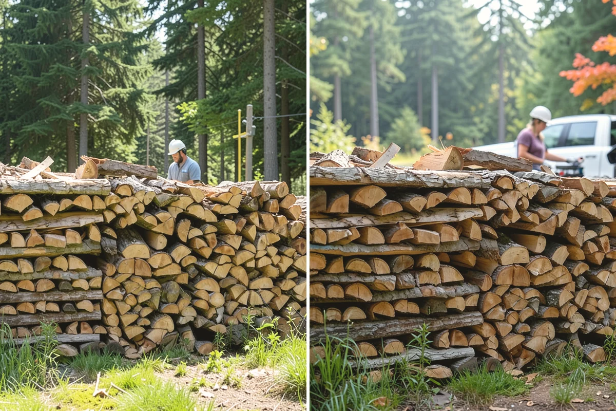 Next-Day Firewood Delivery in Edgewood, WA - You place your order for next-day arrival