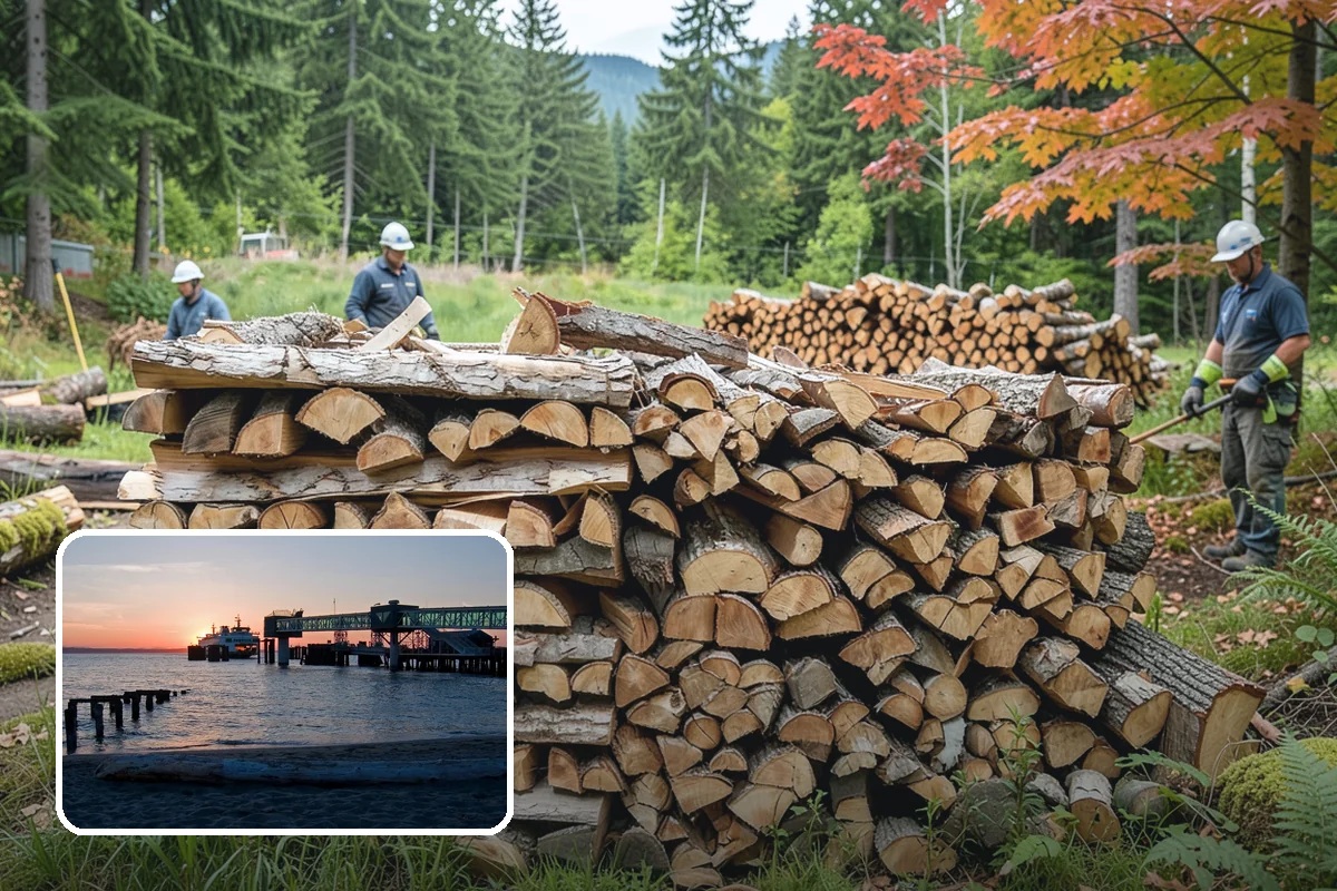 Next-Day Firewood Delivery in Edmonds, Snohomish County, WA - Quick turnaround without emergency pricing