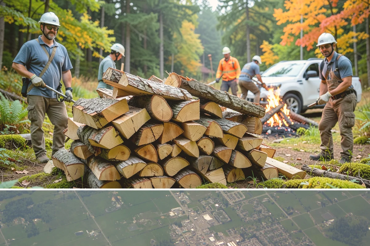 Next-Day Firewood Delivery in Enumclaw, King County, WA - Next-day delivery is ideal throughout the burning season whenever you want a quick, planned restock.