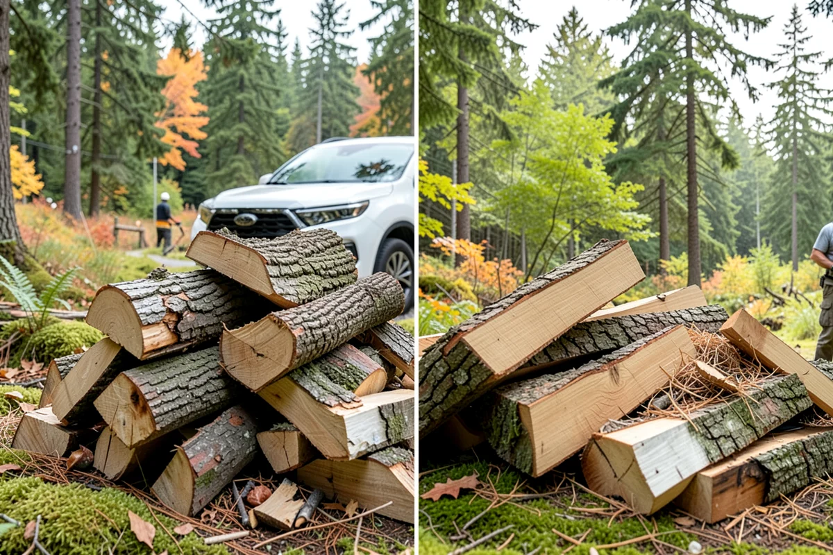 Next-Day Firewood Delivery in Everett, Snohomish County, WA - You place your order for next-day arrival