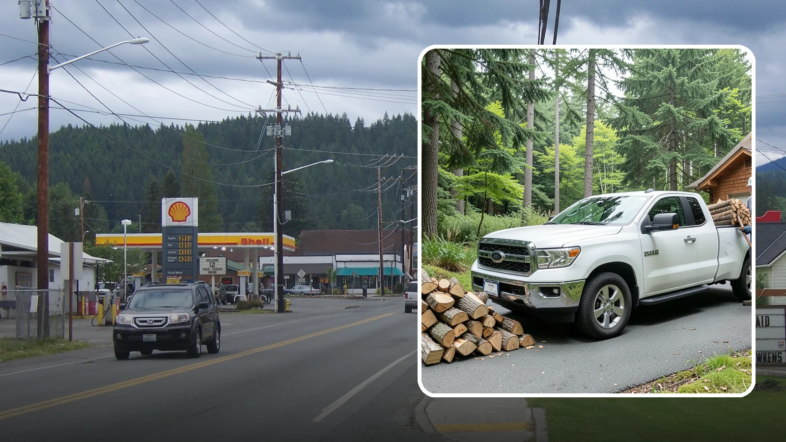 Next-Day Firewood Delivery in Granite Falls, Snohomish County, WA - We deliver seasoned firewood the day after you order, giving you fast, dependable restocking without paying rush rates.