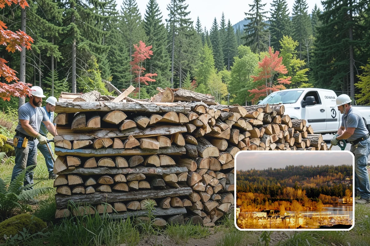 Next-Day Firewood Delivery in Kenmore, King County, WA - Quick turnaround without emergency pricing