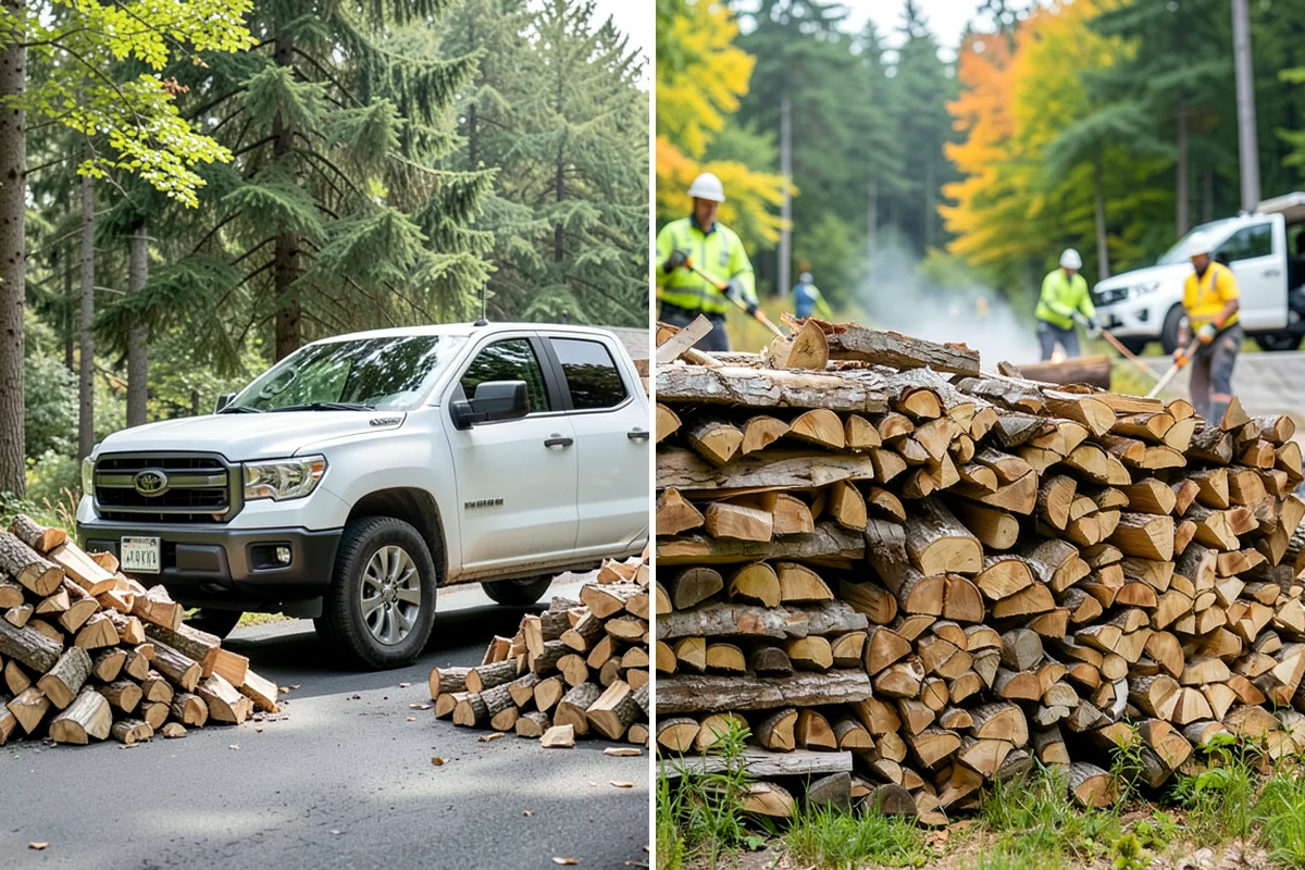 Next-Day Firewood Delivery in Kenmore, King County, WA - You place your order for next-day arrival