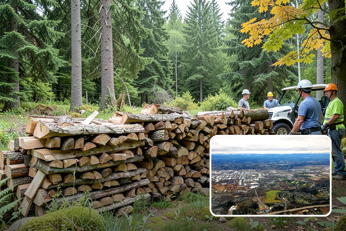 Next-Day Firewood Delivery in Kent, King County, WA - Quick turnaround without emergency pricing