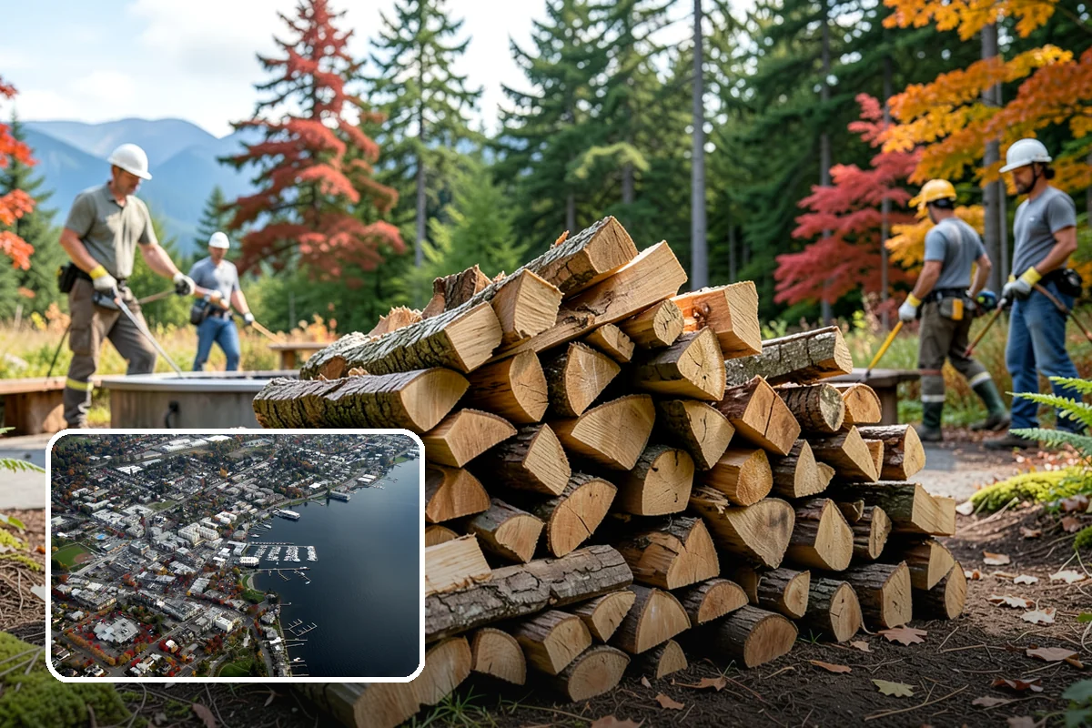 Next-Day Firewood Delivery in Kirkland, King County, WA - Quick turnaround without emergency pricing