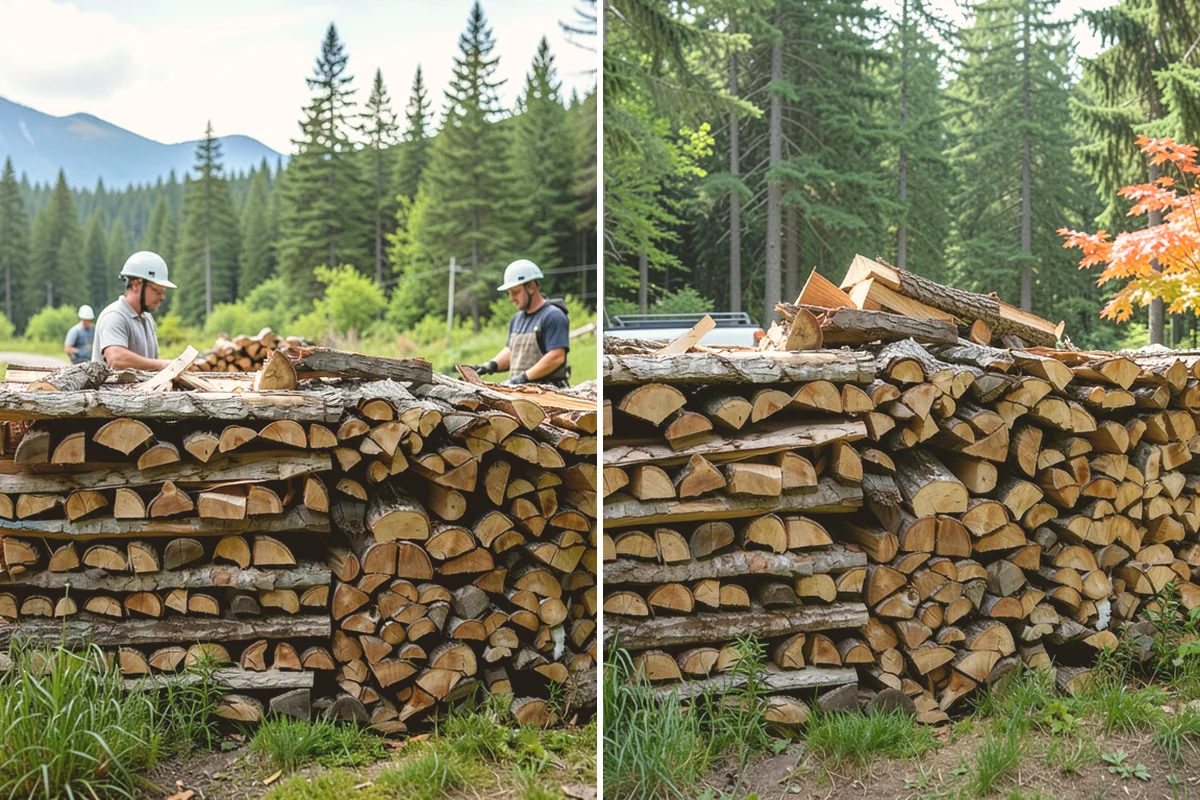 Next-Day Firewood Delivery in Kirkland, King County, WA - You place your order for next-day arrival