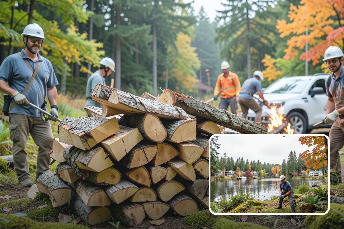 Next-Day Firewood Delivery in La Conner, Skagit County, WA - Quick turnaround without emergency pricing