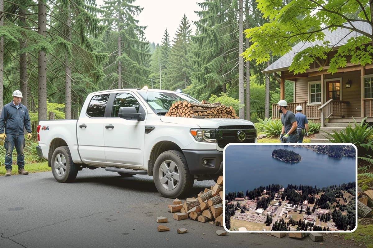 Next-Day Firewood Delivery in Lakewood, Pierce County, WA - Quick turnaround without emergency pricing