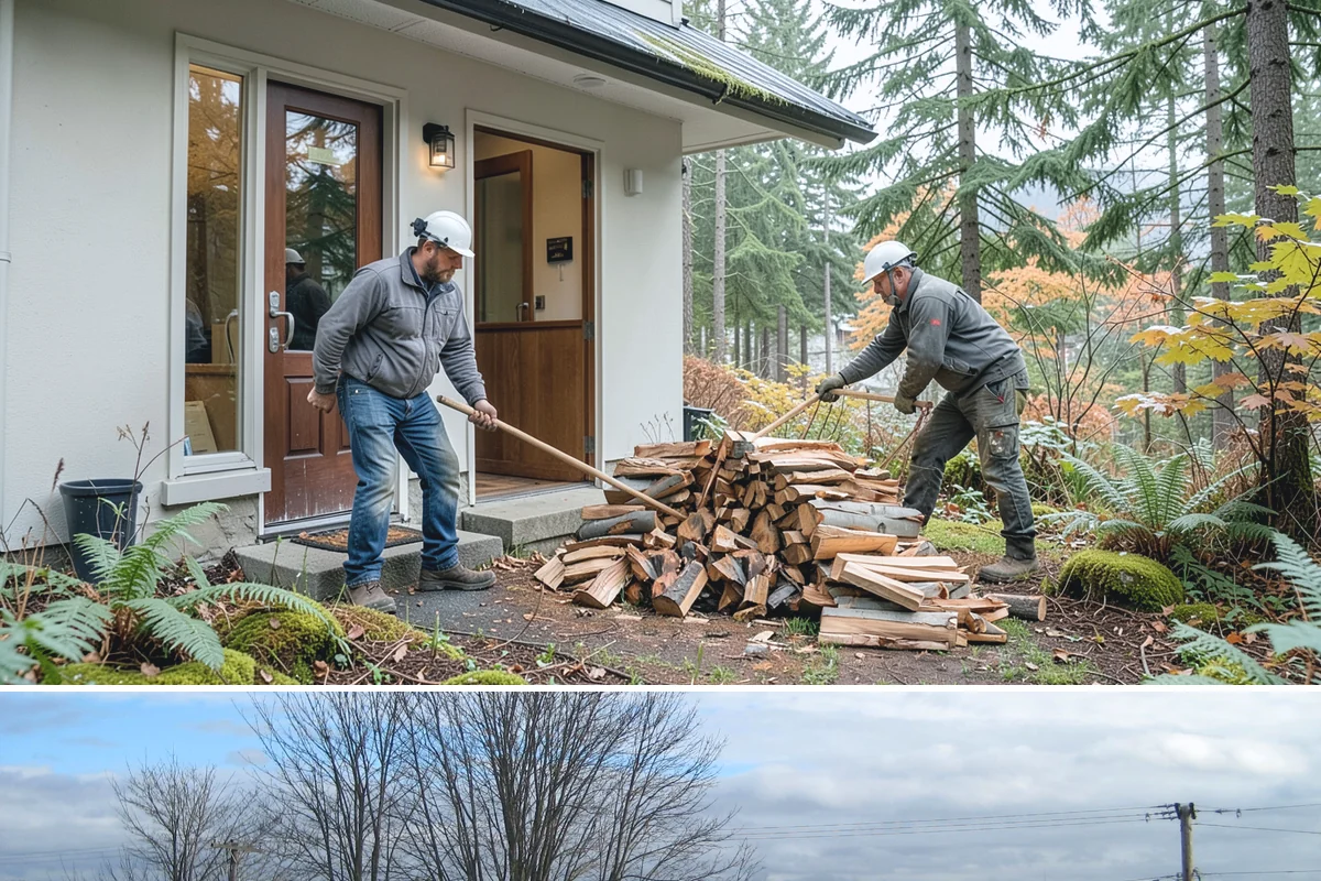 Next-Day Firewood Delivery in Langley, Island County, WA - Next-day delivery is ideal throughout the burning season whenever you want a quick, planned restock.