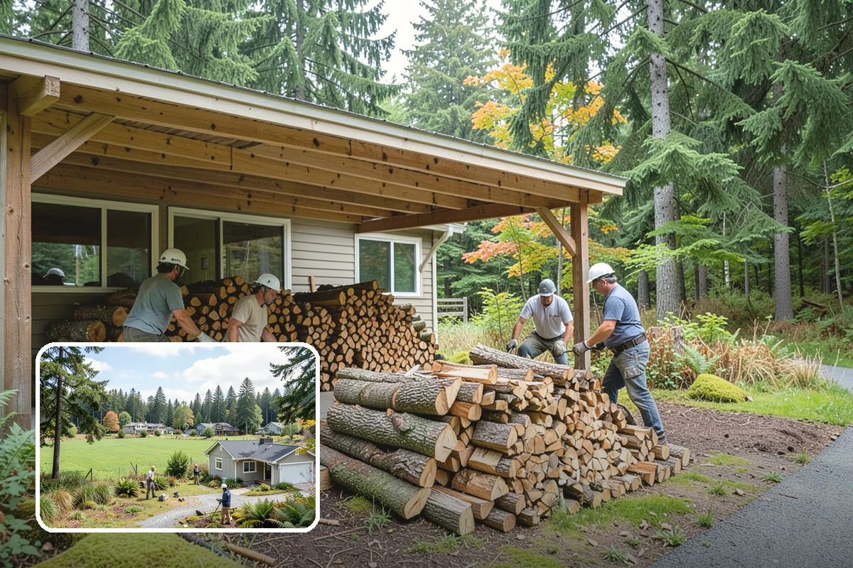 Next-Day Firewood Delivery in Lyman, Skagit County, WA - Quick turnaround without emergency pricing