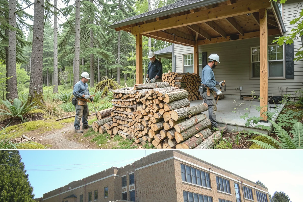 Next-Day Firewood Delivery in Maple Valley, King County, WA - Next-day delivery is ideal throughout the burning season whenever you want a quick, planned restock.