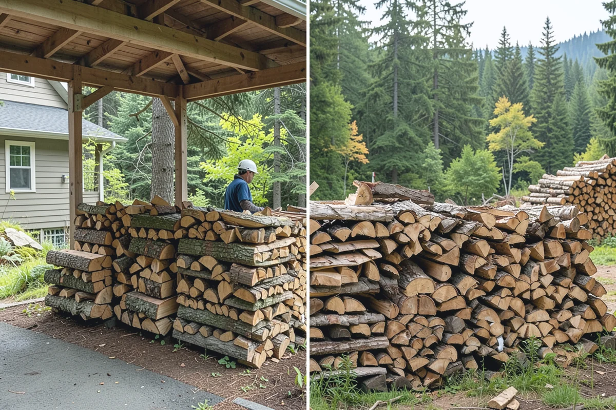 Next-Day Firewood Delivery in Marysville, Snohomish County, WA - You place your order for next-day arrival