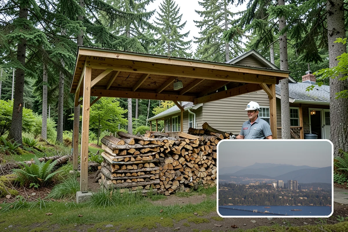 Next-Day Firewood Delivery in Medina, King County, WA - Quick turnaround without emergency pricing