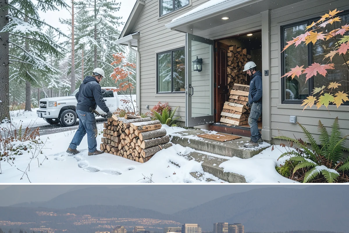 Next-Day Firewood Delivery in Medina, King County, WA - Next-day delivery is ideal throughout the burning season whenever you want a quick, planned restock.